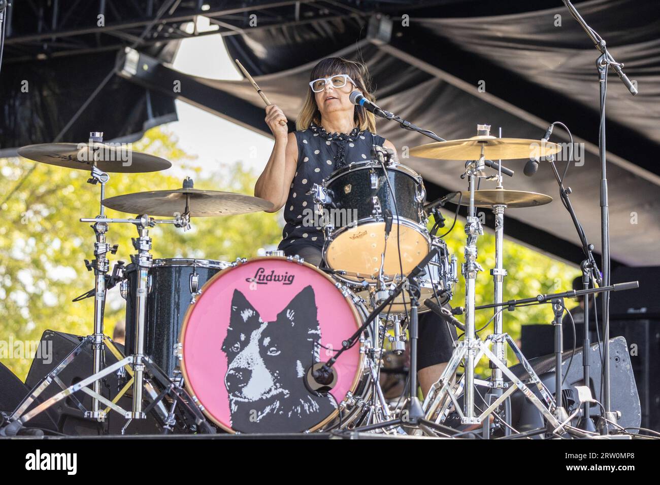 Chicago, USA. 15th Sep, 2023. Weiss of Quasi during Riot Fest