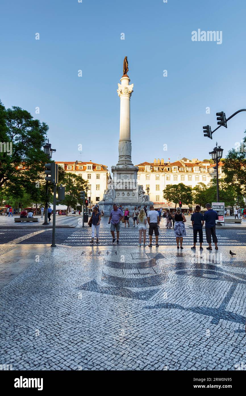 Praca De D Pedro Iv In The City Of Lisbon Hi res Stock Photography And praca-de-d-pedro-iv-in-the-city-of-lisbon-hi-res-stock-photography-and