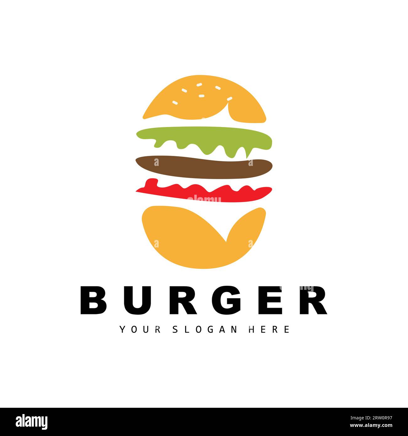 Burger Logo Fast Food Design Bread And Vegetables Vector Fast Food burger-logo-fast-food-design-bread-and-vegetables-vector-fast-food
