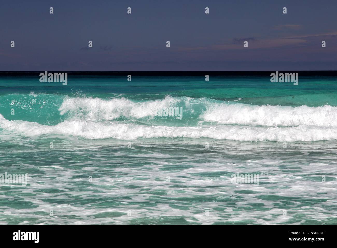 Beach and surf at Pennington Bay on Kangaroo Island, South Australia, Australia Stock Photo