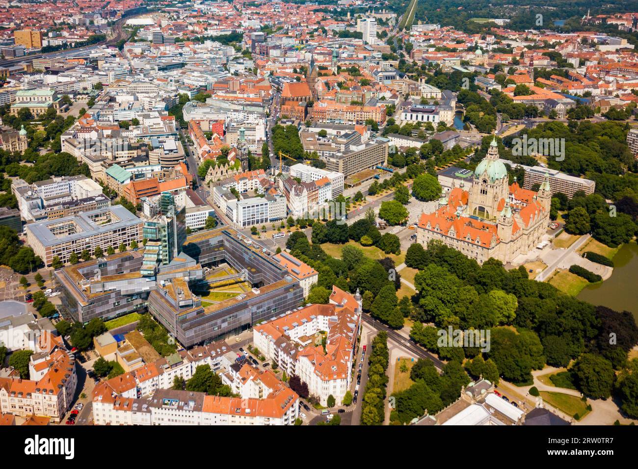 Hannover aerial hi-res stock photography and images - Alamy