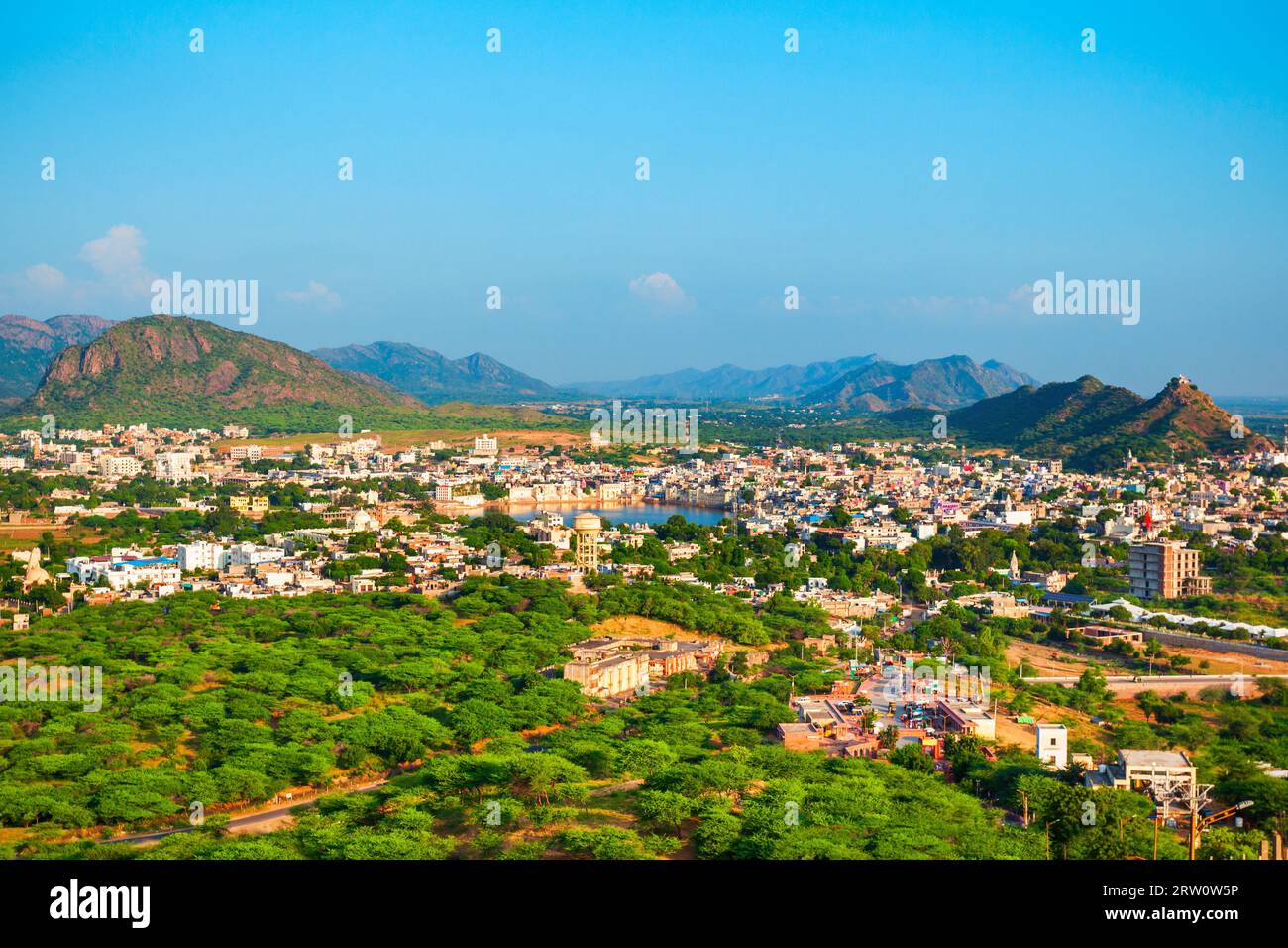 Aerial view of rajasthan hi-res stock photography and images - Alamy