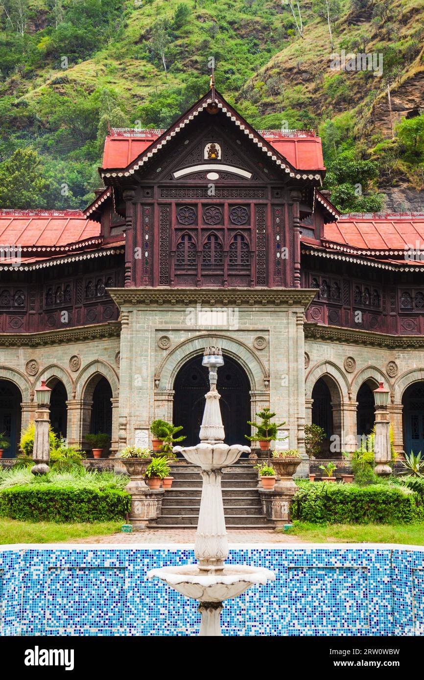 Padam Palace in Rampur Bushahr town, Himachal Pradesh state in India