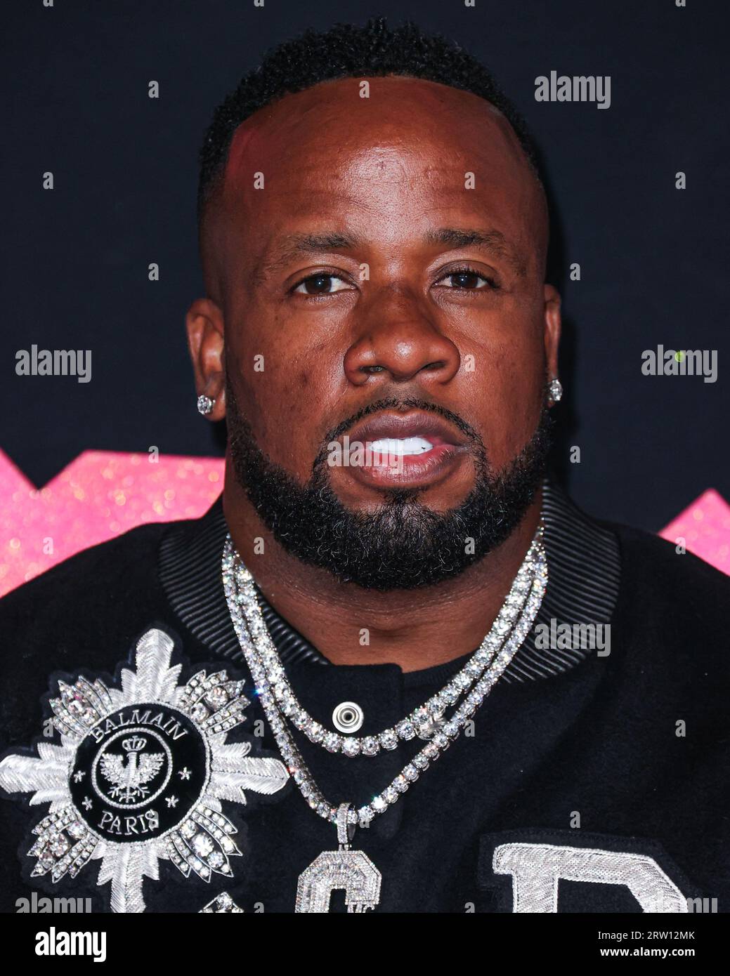 NEWARK, NEW JERSEY, USA SEPTEMBER 12 Yo Gotti arrives at the 2023 MTV Video Music Awards held