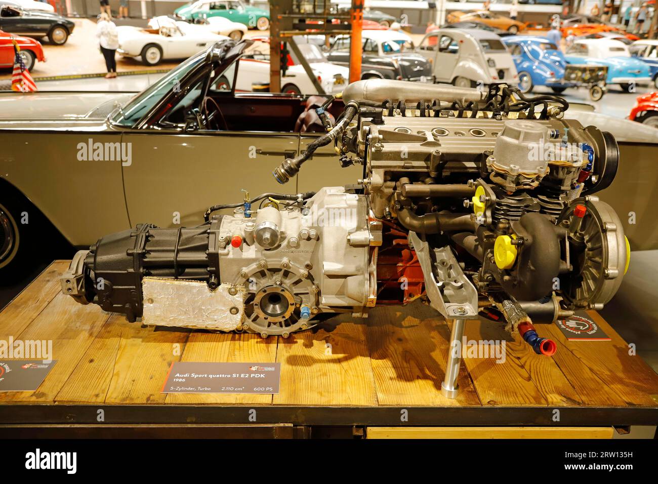 A 1985, Audi S1 E2 Sport Quattro part of a special 40thYears of the Audi  Quattro anniversary exhibition at the 2020 London Classic Car Show Stock  Photo - Alamy