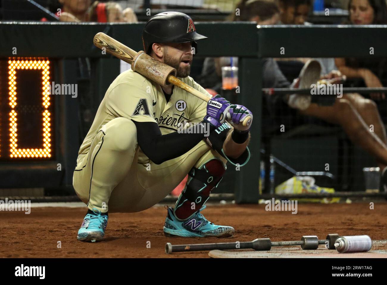PHOENIX, AZ - SEPTEMBER 15: Arizona Diamondbacks third baseman Evan ...