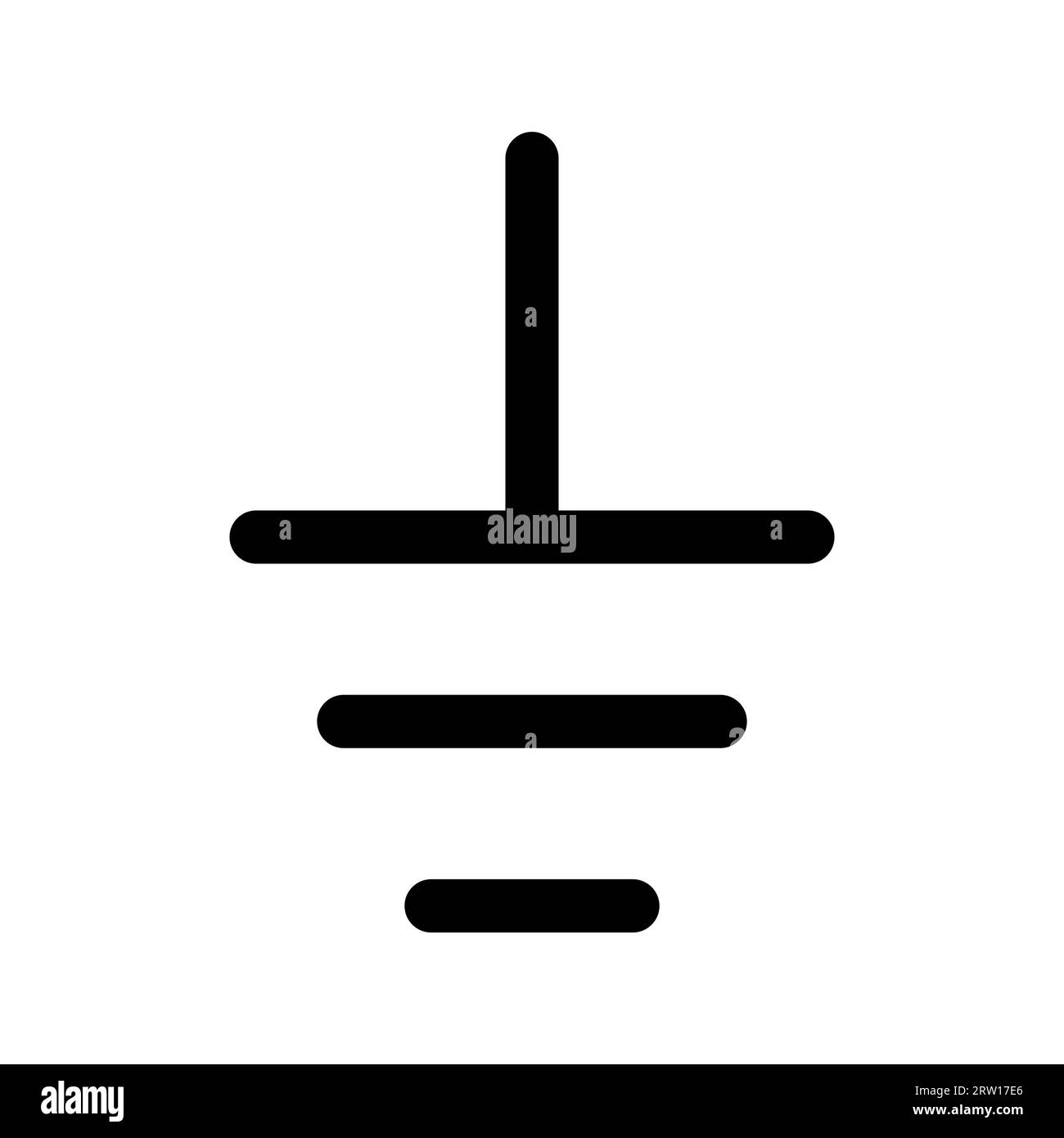 Grounding icon connection electrical ground, grounding protection