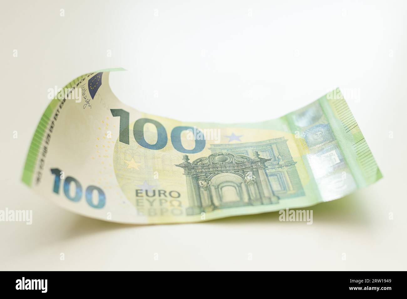 Detail of euro banknote, close up of euro money isolated Stock Photo ...