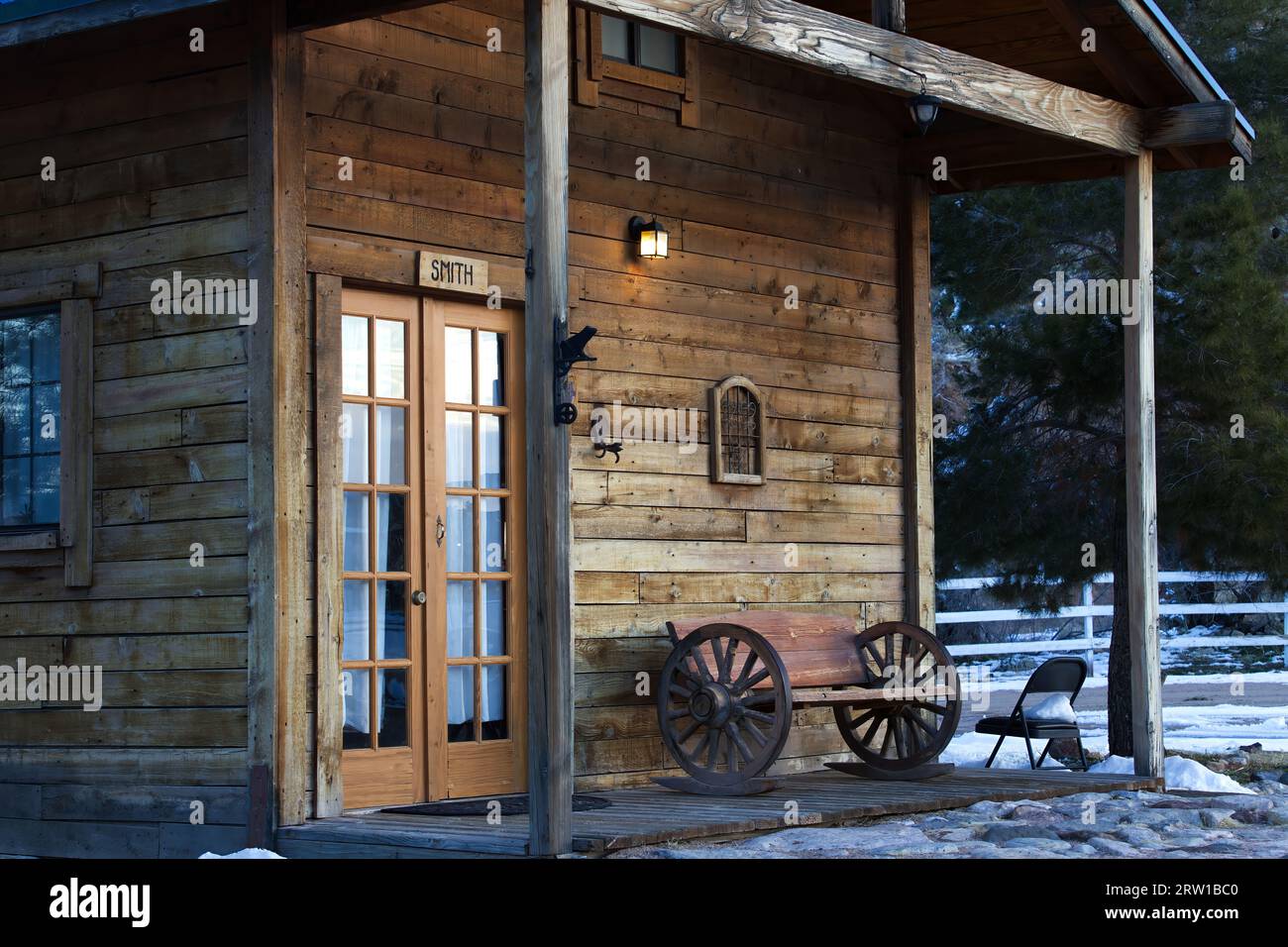 Frontier Spirit: Grand Canyon Western Ranch Amidst Rugged Beauty Stock ...