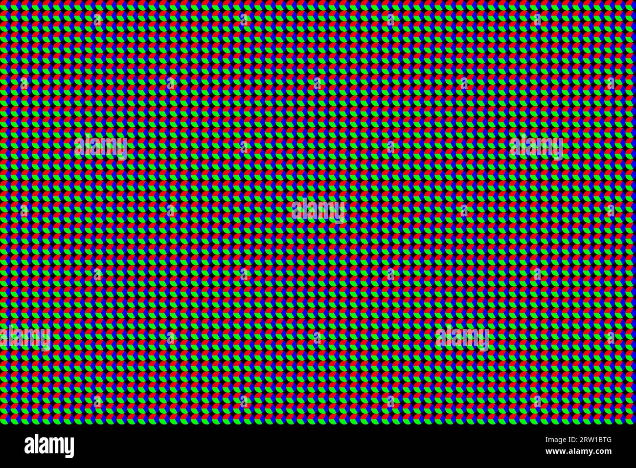 Seamless pattern with round rgb diodes. Video wall background. Analog ...