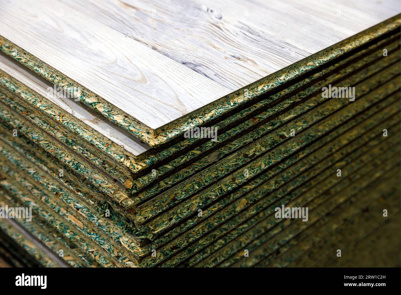 Weather Resistant Osb stacks of tongue and groove water resistant OSB compressed sawdust ...