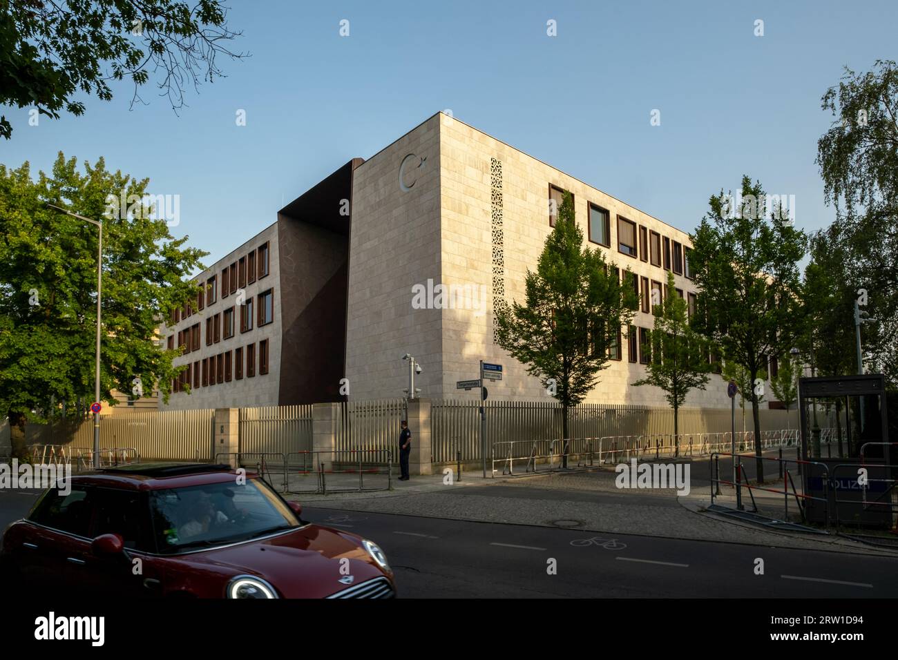 18.06.2022, Germany, Berlin, Berlin - Embassy of the Republic of Turkey at Tiergartenstrasse. 00A220618D307CAROEX.JPG [MODEL RELEASE: NO, PROPERTY REL Stock Photo