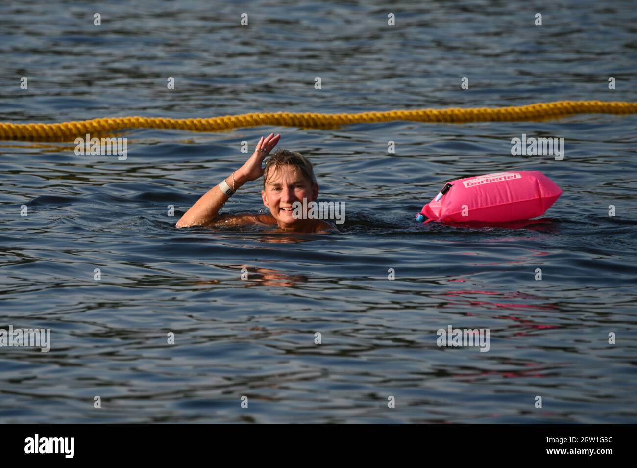 London, UK. 16th Sep, 2023. Swim Serpentine is a oneday open water