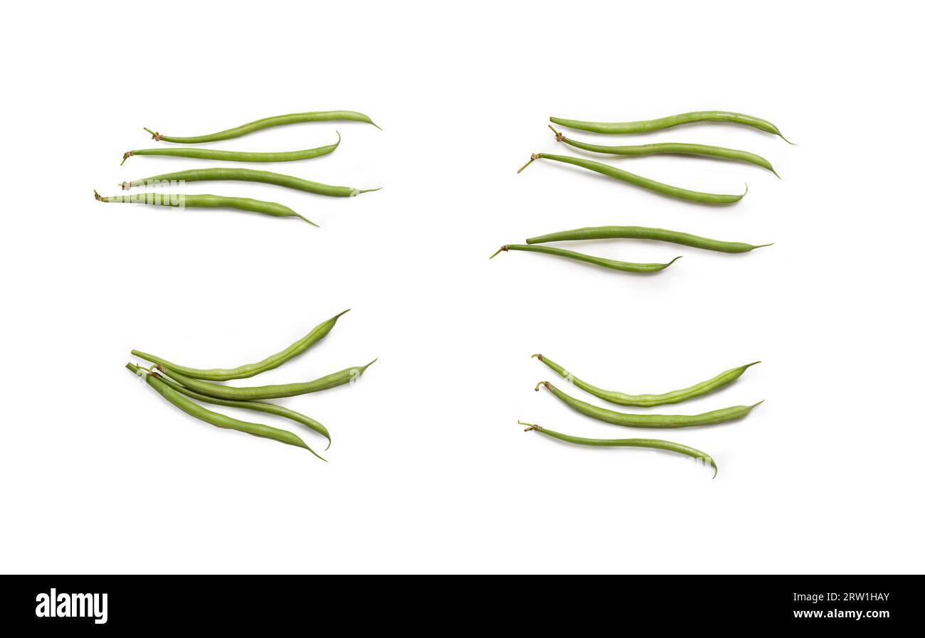 Green Beans, String French Beans, Snaps from Italy, Close Up, Bunch