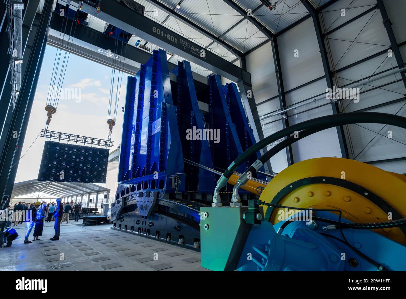 30.06.2023, Germany, Bremen, Bremerhaven - Inauguration of the 115m ...