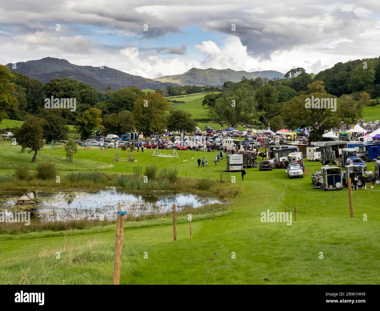 The Broughton in Furness anual agricultural show, Cumbria, UK Stock Photo Alamy