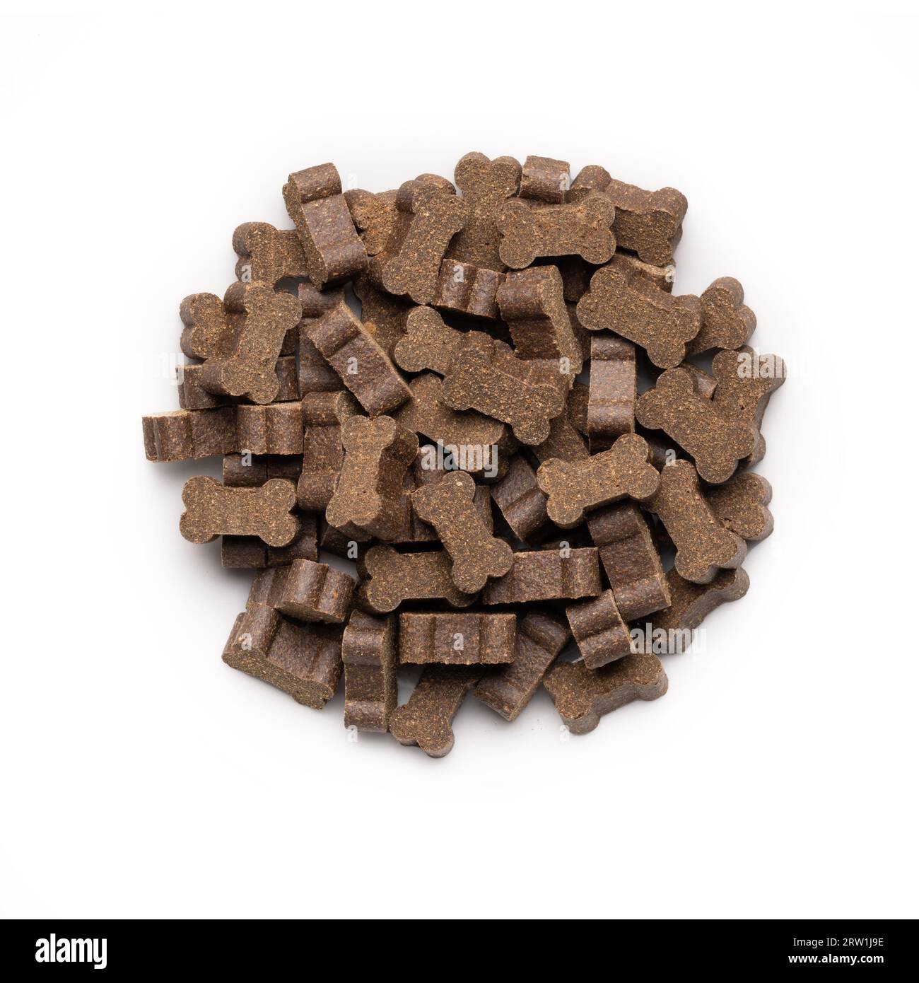 Snack Dog biscuits, dog snacks, dog food, HQ Macro CloseUp Top View