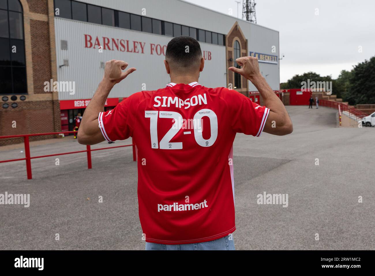 Barnsley, UK. 16th Sep, 2023. Barnsley's professional boxer Callum