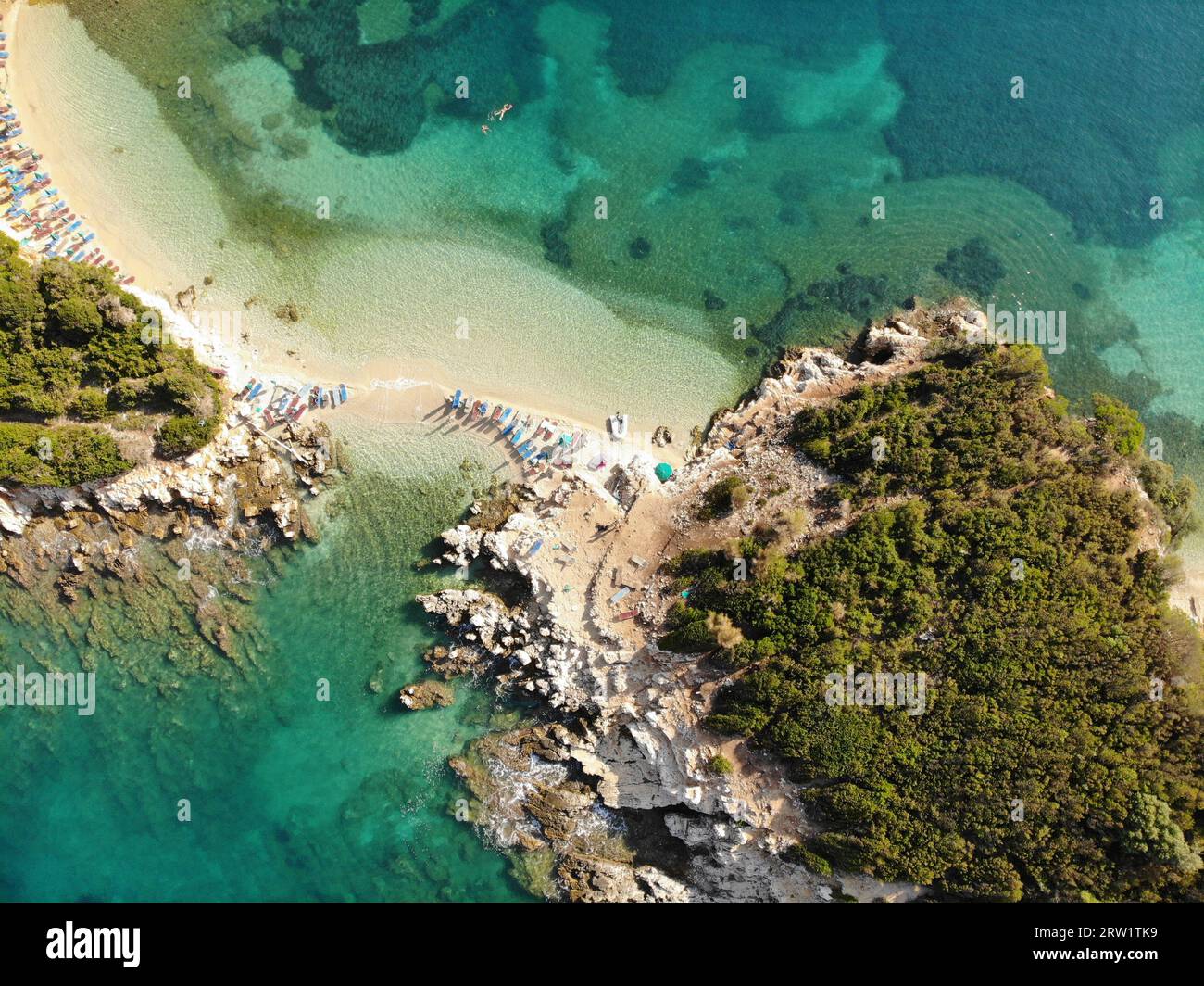 Ksamil islands paradise green rocky hi-res stock photography and images ...