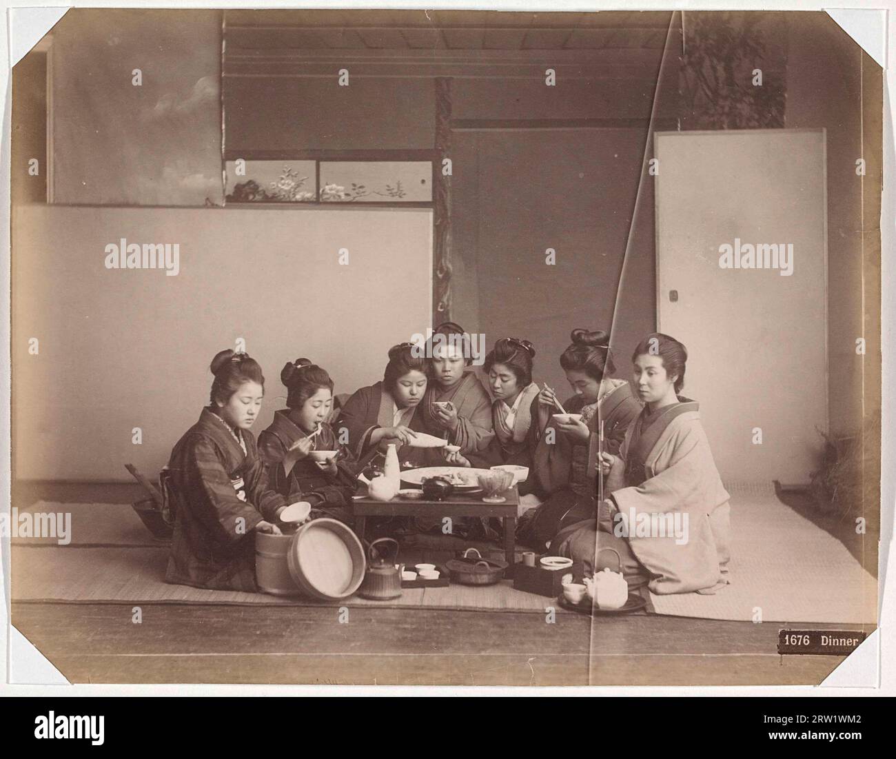 Japanese women 1800s hi-res stock photography and images - Alamy