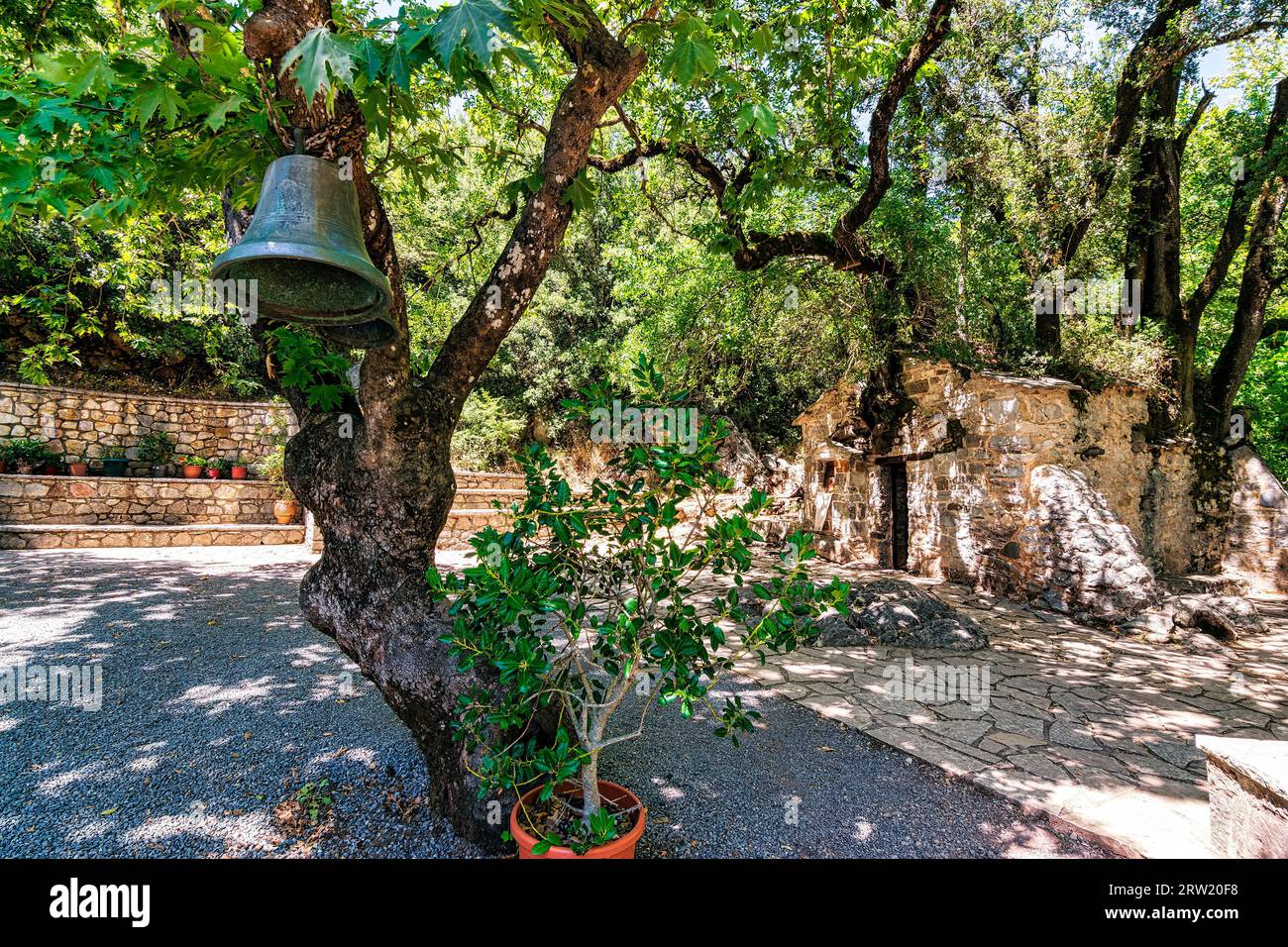 Agia Theodora of Vasta miracle church in Peloponnese, Greece. Agia Theodora Vasta is a small