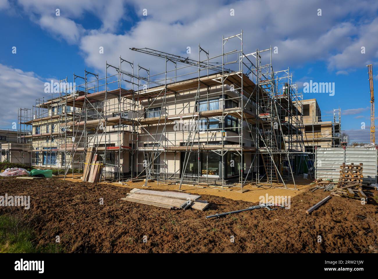 11.04.2023, Germany, North RhineWestphalia, Duisburg Housing