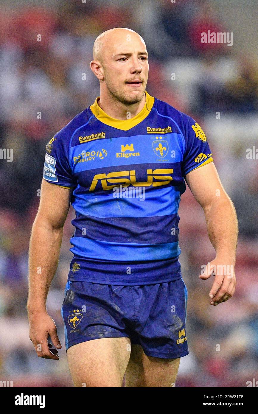 Leigh, England 15th September 2023 Wakefield Trinity's Lee Kershaw. Rugby League Betfred Super