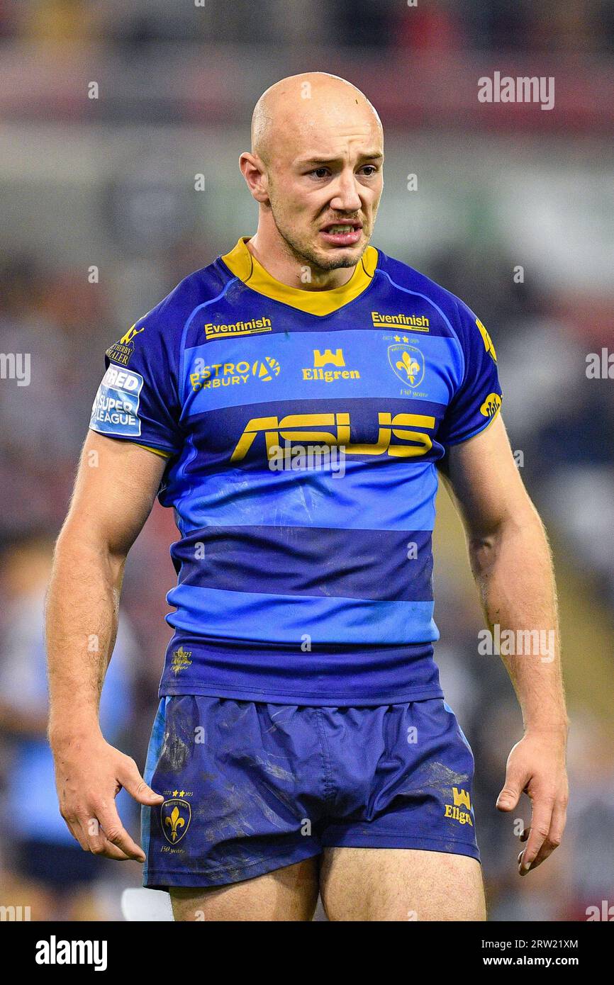 Leigh, England - 15th September 2023 Wakefield Trinity's Lee Kershaw ...