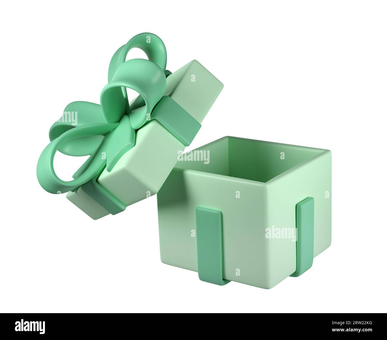 Gift Box With Clipping Path Stock Photo - Download Image Now