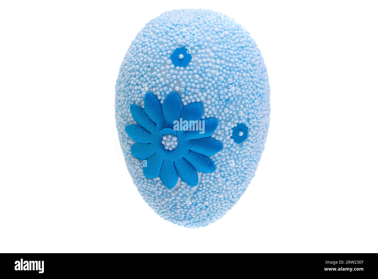 decorative easter egg isolated on white background Stock Photo - Alamy
