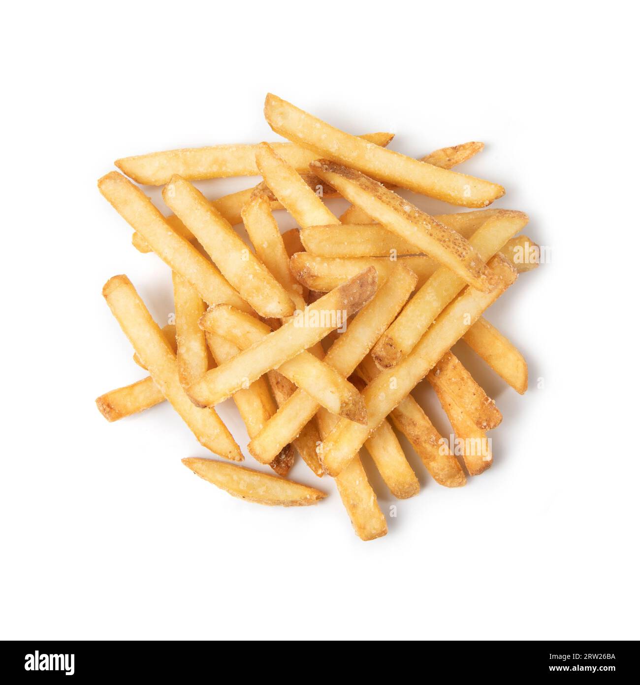 Potato Chips, French Fries Isolated on White Background Stock Photo Alamy