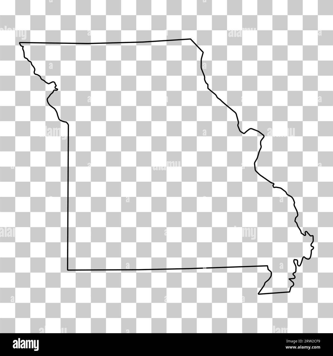 Missouri map shape united states - Missouri Map Shape United States Of America Flat Concept Icon Symbol Vector Illustration 2RW2CF9 