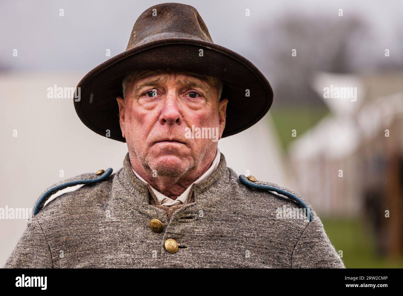 Confederate Memorial Day Chase Farm Lincoln, Rhode Island, USA Stock