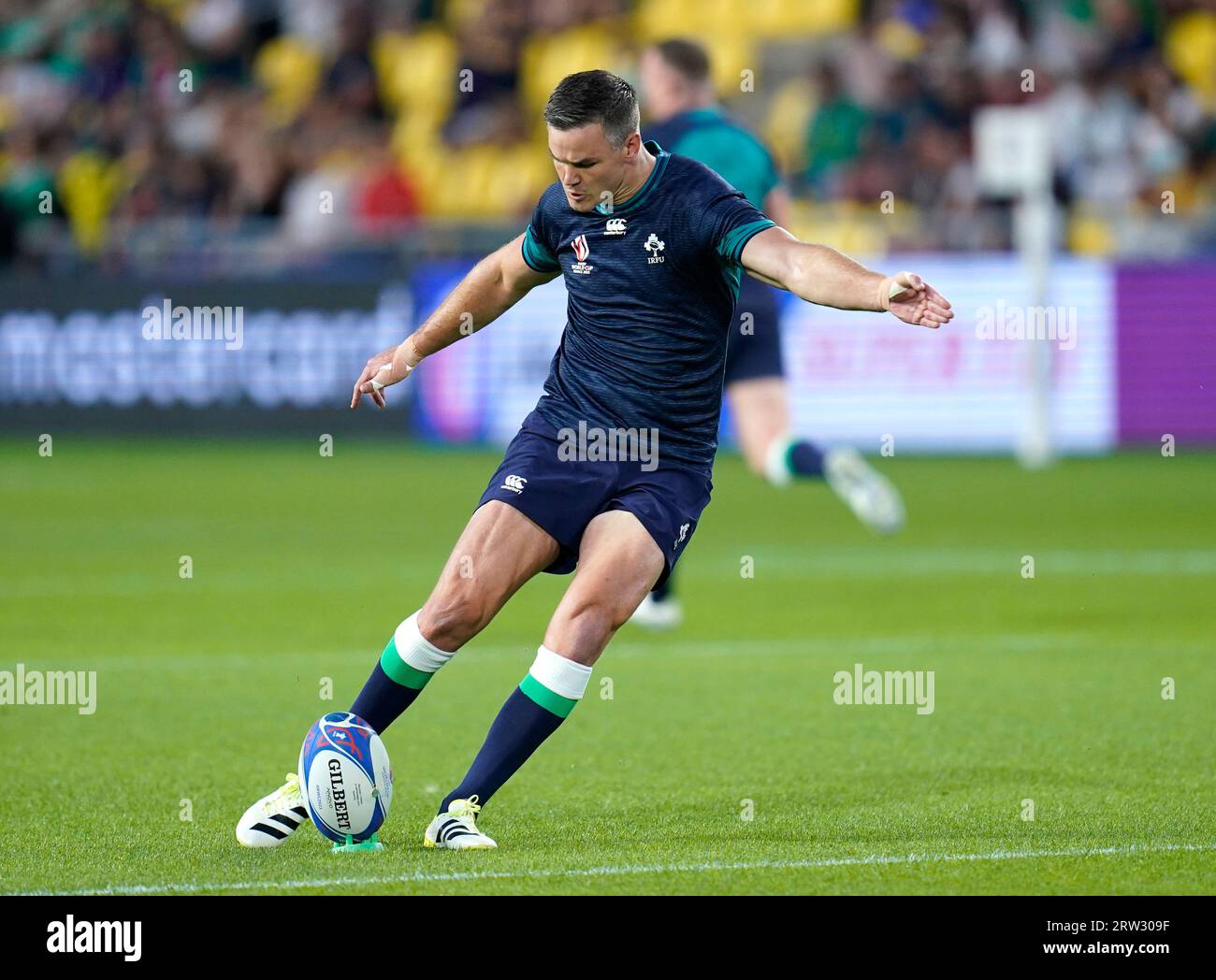 Irelands Jonathan Sexton Warming Up Ahead Of The Rugby World Cup 2023