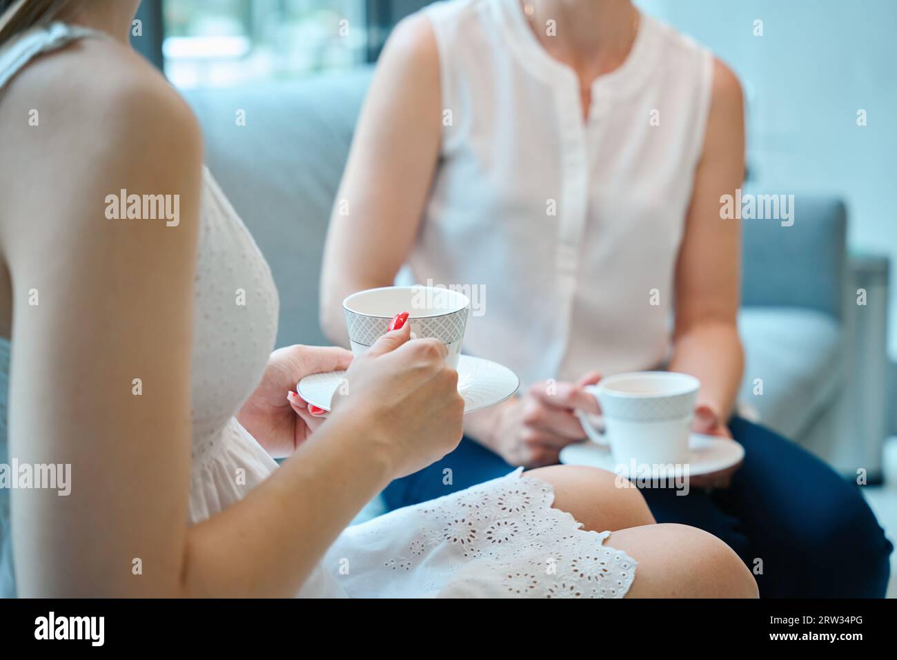 Doctor comforts young patient hi-res stock photography and images - Alamy