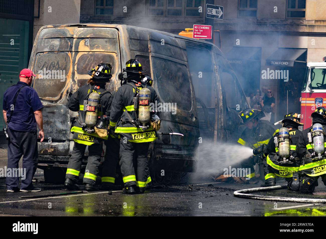 New York, NY, United States. 16th September, 2023. Members of the New