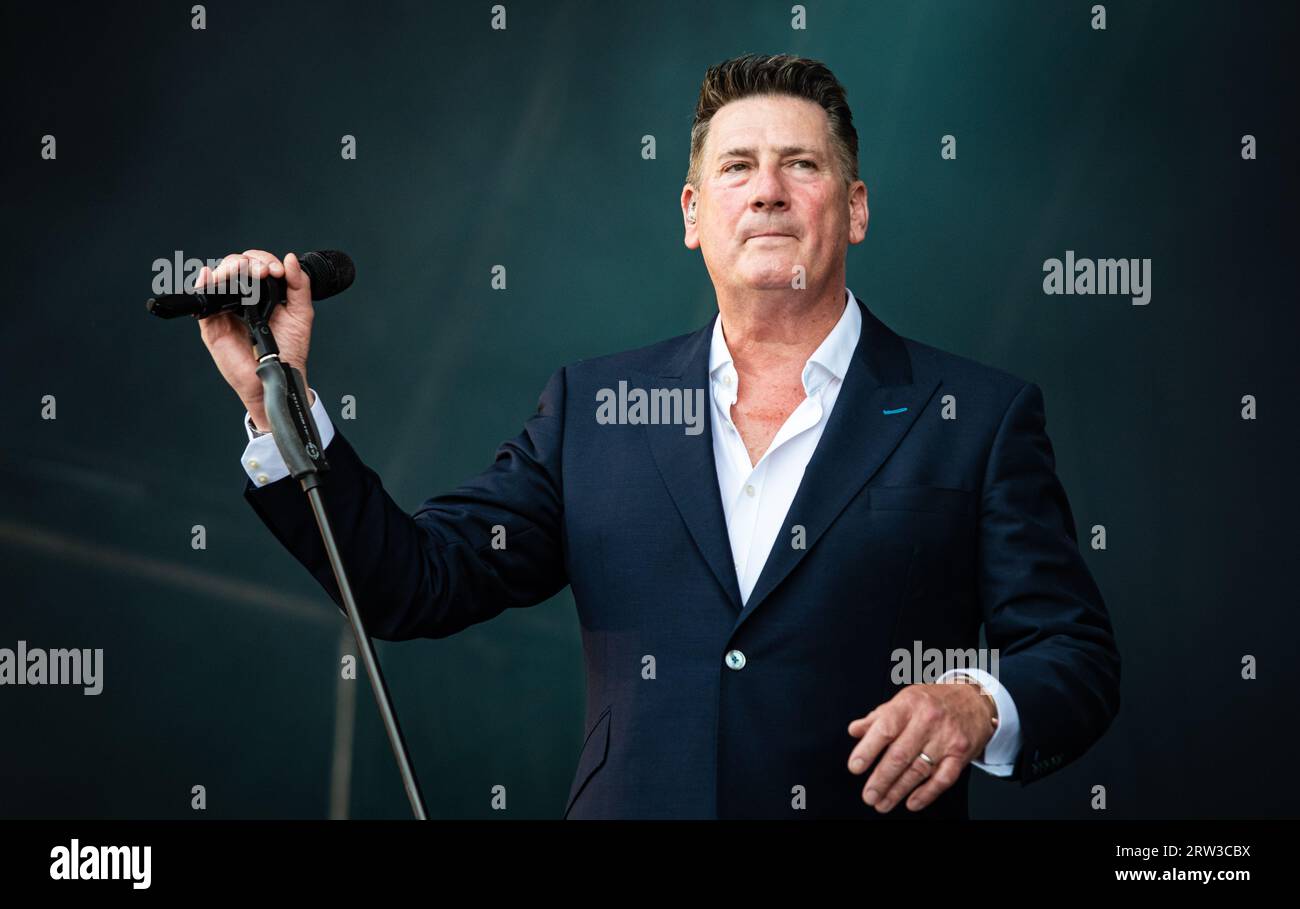 Tony Hadley, Lets Rock Scotland Stock Photo