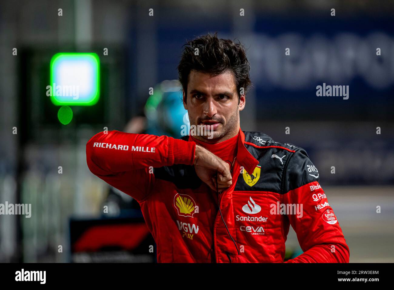 Marina Bay, Singapore, September 16, Carlos Sainz, from Spain