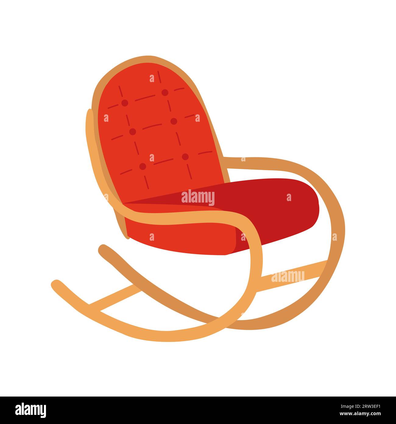 Modern wicker furniture Stock Vector Images - Alamy