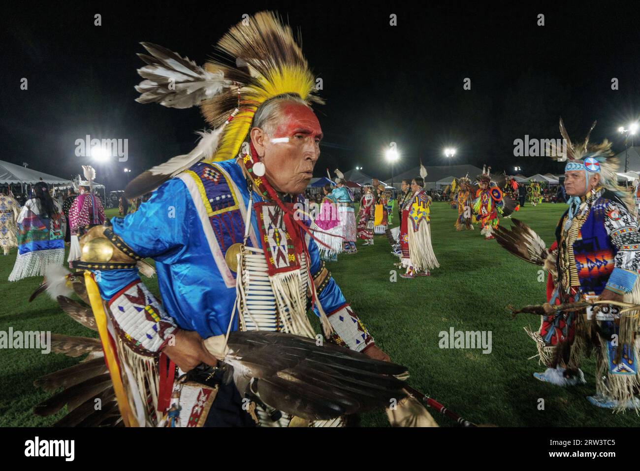 Senior dancers participate at the annual San Manuel Band of Mission