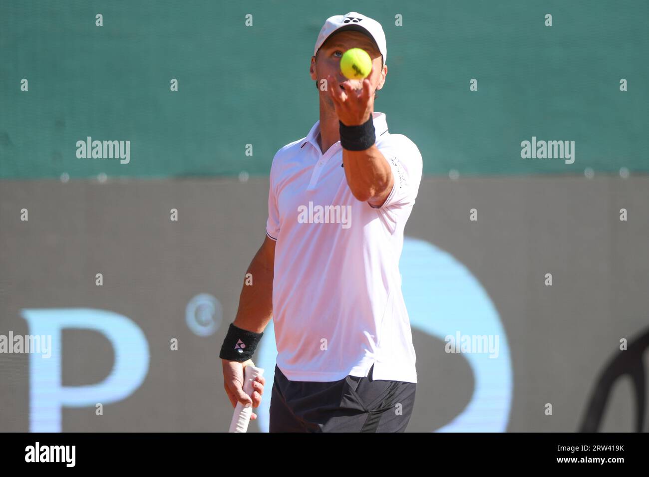 Ricardas Berankis (Lithuania). Davis Cup, Group Stage 2023. Stock Photo