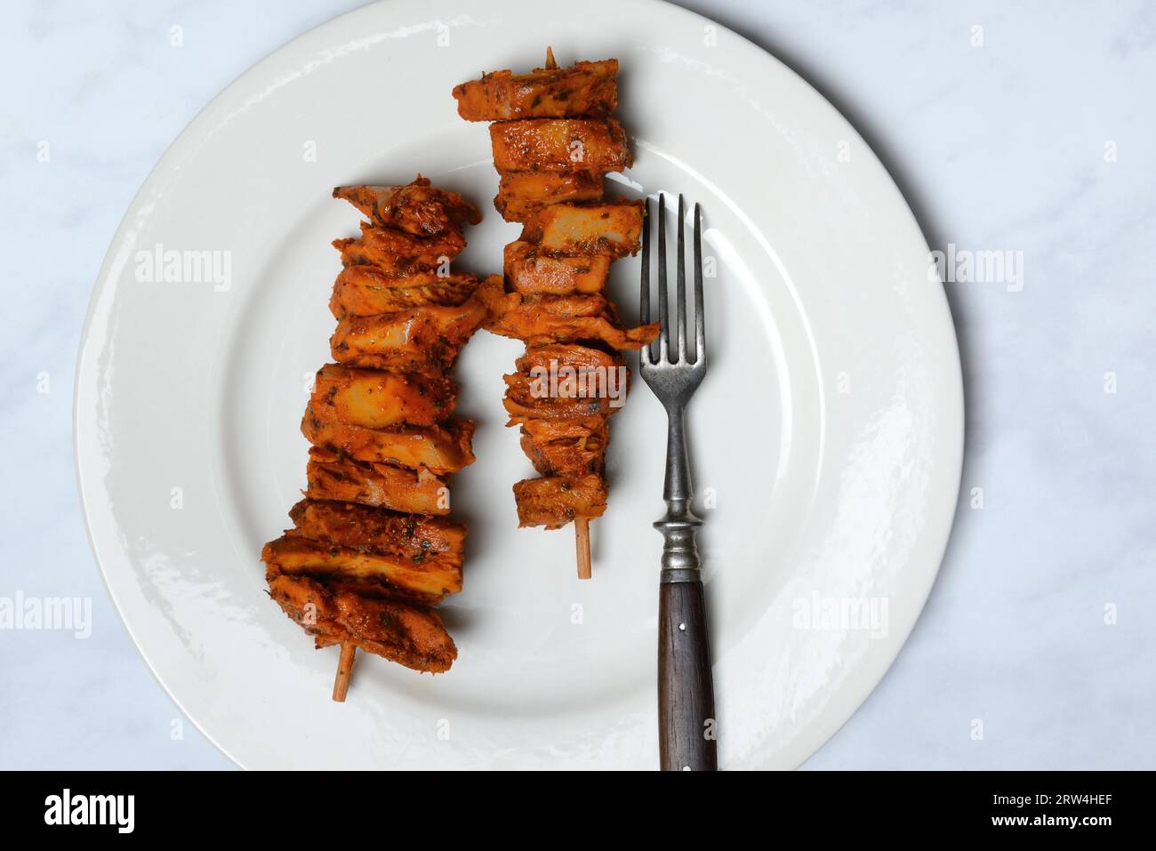 Fake meat on fork hires stock photography and images Alamy
