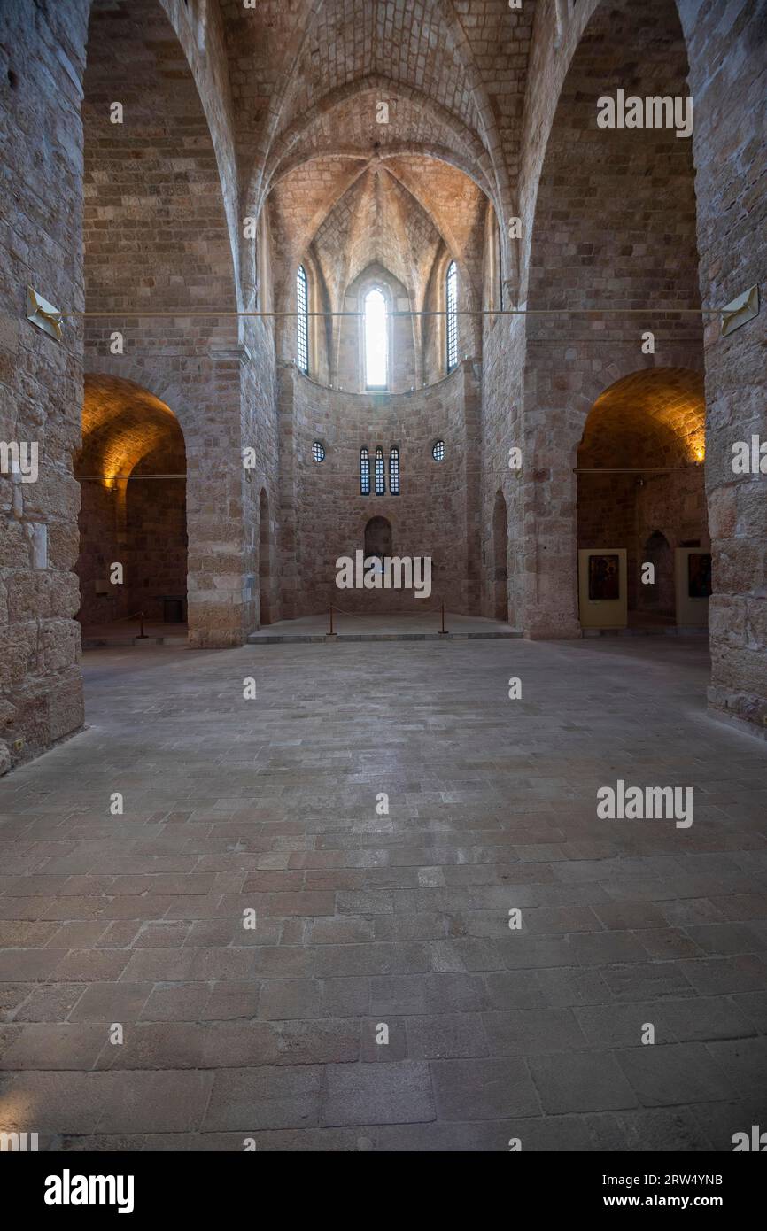 Church of Our Lady of the Castle, 11th century church, Old Town, Rhodes
