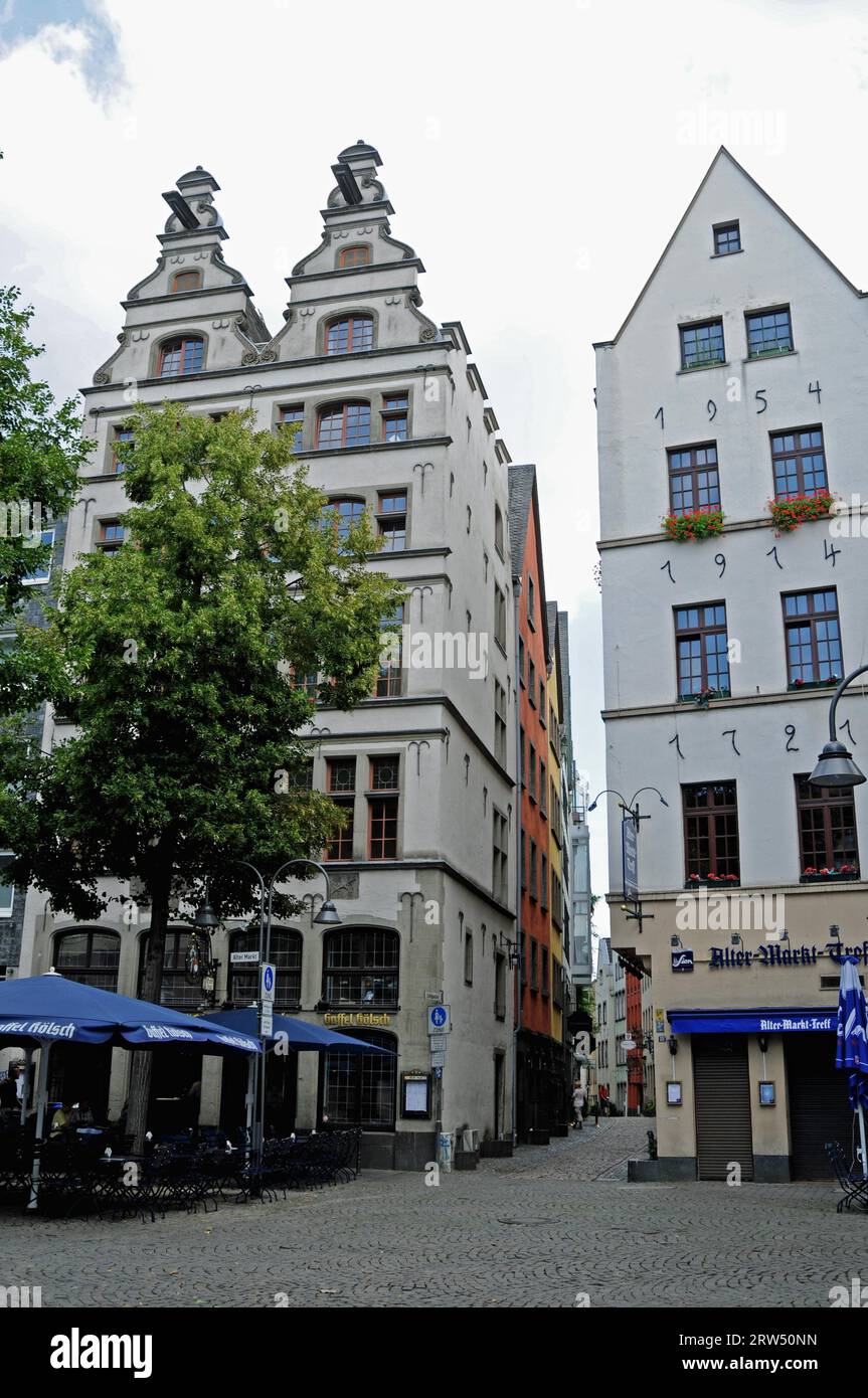 Cologne Old Town Stock Photo - Alamy