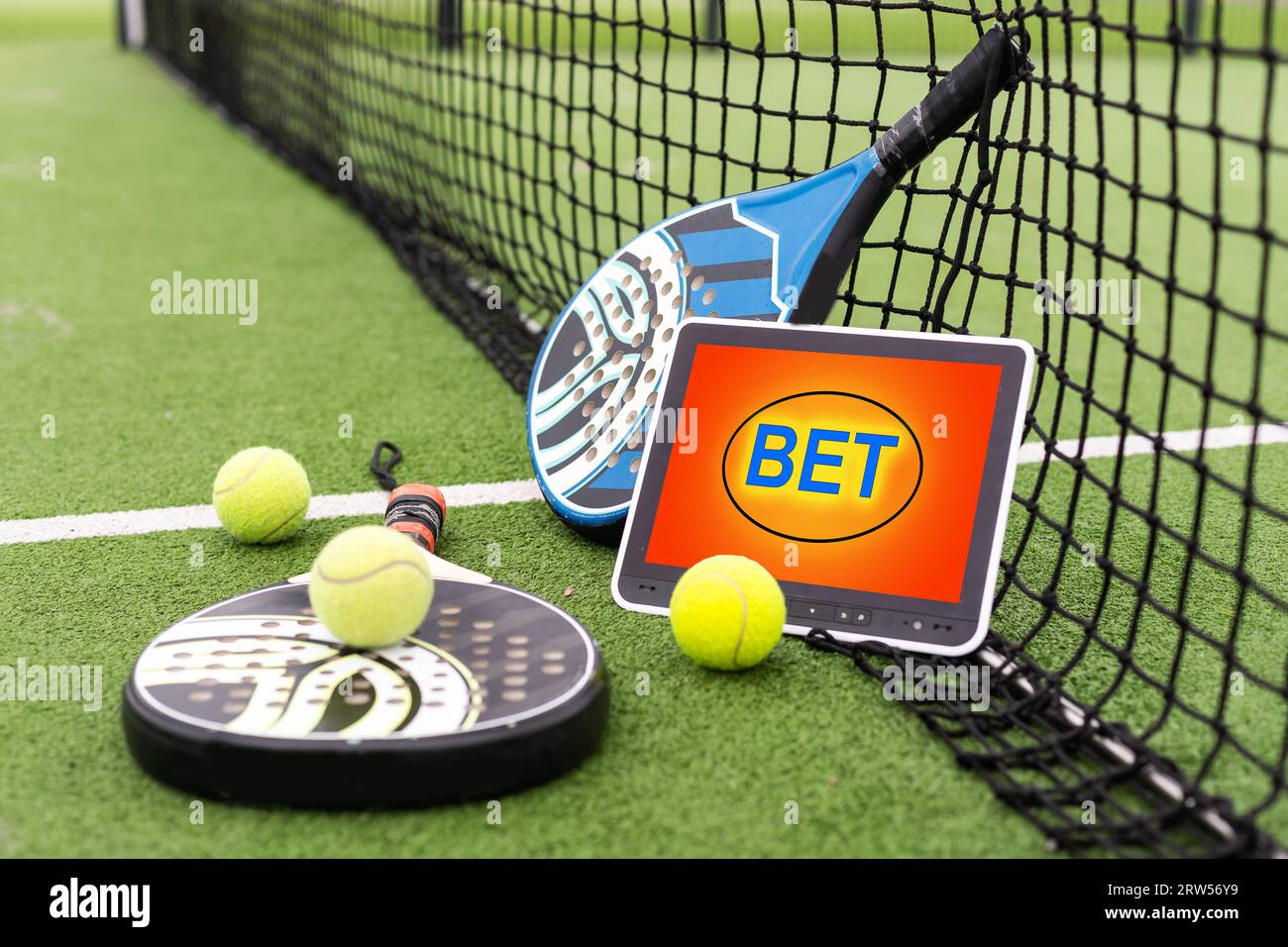 Sports objects collage hi-res stock photography and images - Alamy