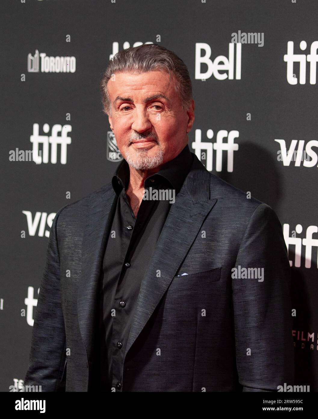 Toronto, Canada. 16th Sep, 2023. Sylvester Stallone attends the 'Sly' premiere during the 2023 Toronto International Film Festival at Roy Thomson Hall on September 16, 2023 in Toronto, Ontario. Photo: PICJER/imageSPACE Credit: Imagespace/Alamy Live News Stock Photo