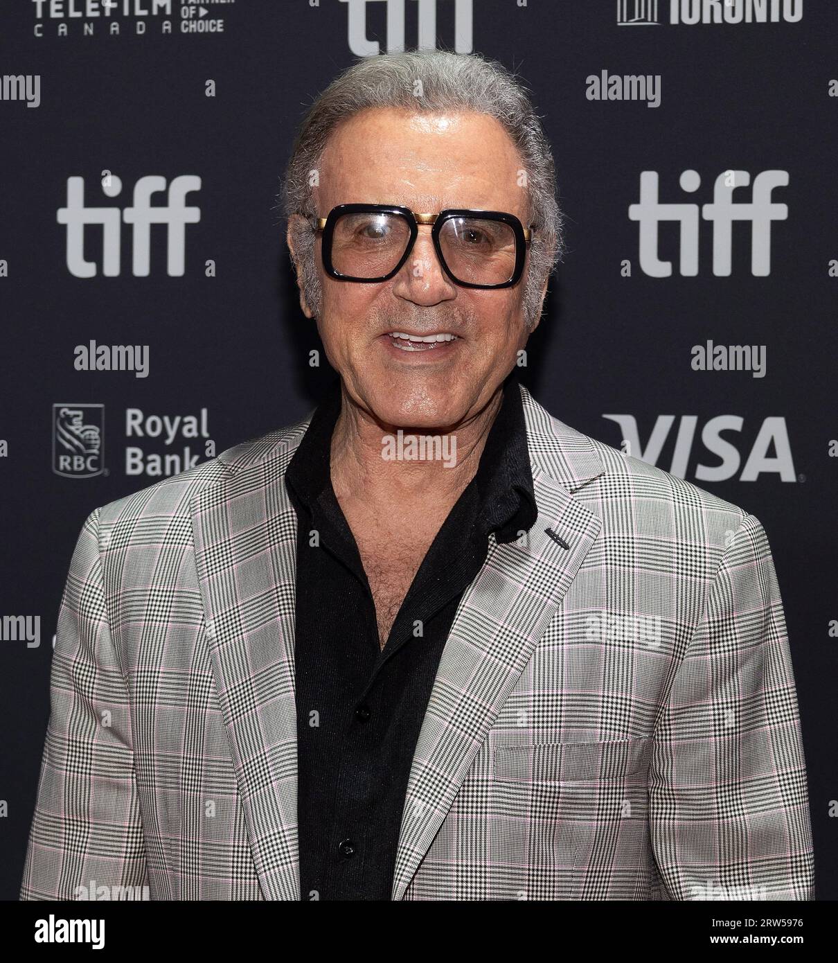 Toronto, Canada. 16th Sep, 2023. Frank Stallone attends the 'Sly' premiere during the 2023 Toronto International Film Festival at Roy Thomson Hall on September 16, 2023 in Toronto, Ontario. Photo: PICJER/imageSPACE Credit: Imagespace/Alamy Live News Stock Photo