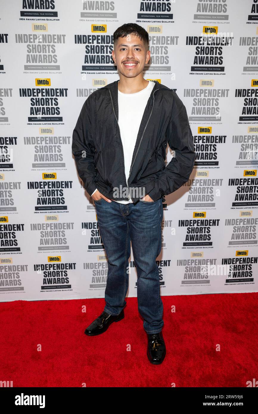 Los Angeles, USA. 16th Sep, 2023. Actor Douglas Lopez attends 2023 Indie Short Film Awards and