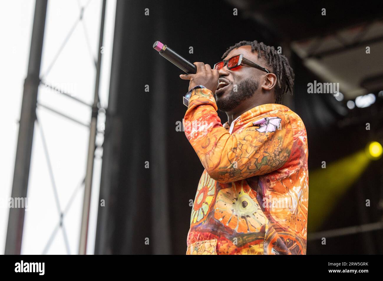 Chicago, USA. 16th Sep, 2023. Eshu Tune (Hannibal Buress) during Riot ...