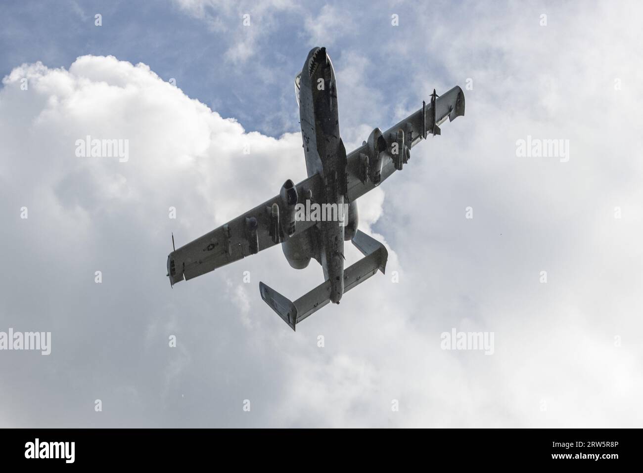 A U.S. Air Force A-10C Thunderbolt II at Townsend Bombing Range ...